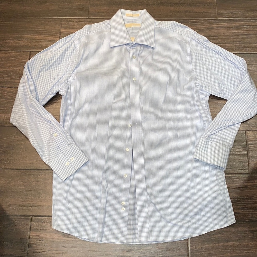 Men’s Michael Kors dress shirt, button down, size large.